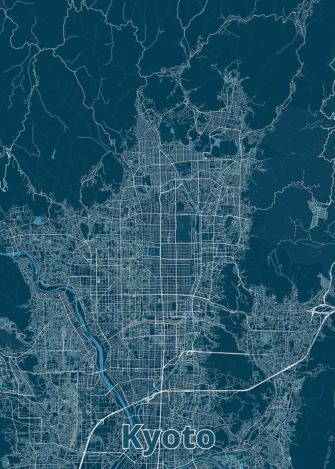 Kyoto City Map