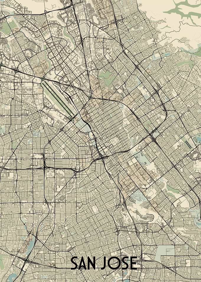 San Jose City Map