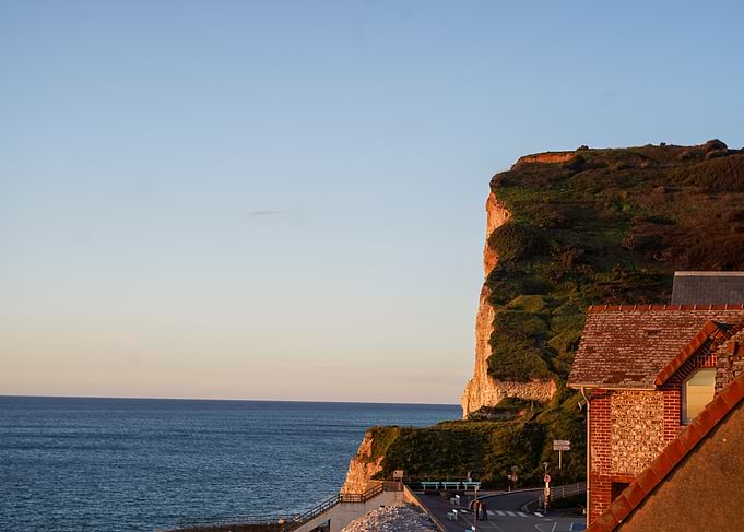 Coastal Cliffside View - Normandy