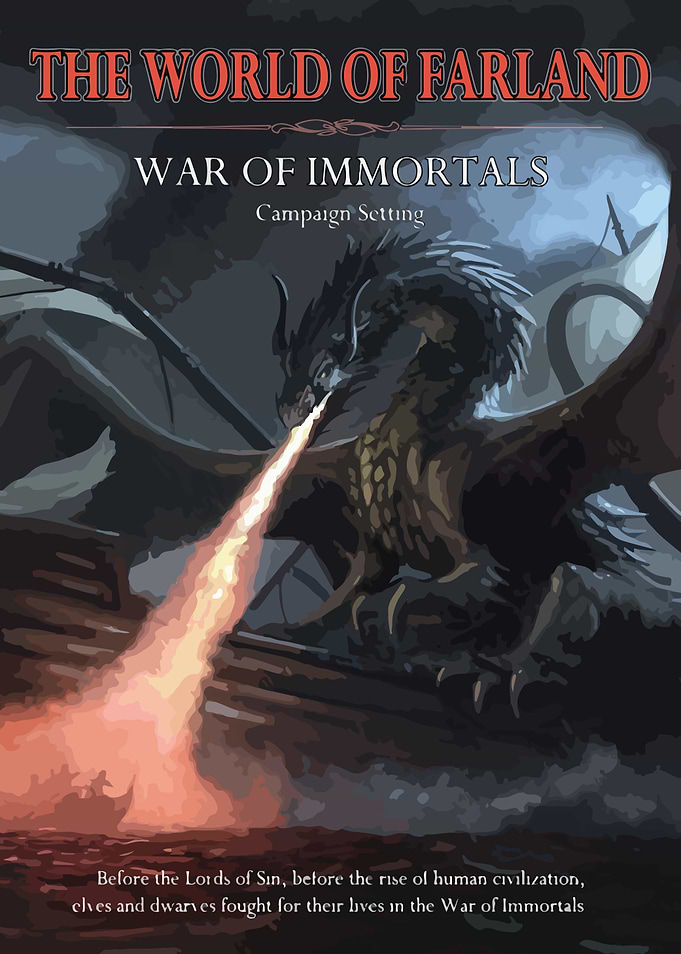 War of Immortals Cover Art