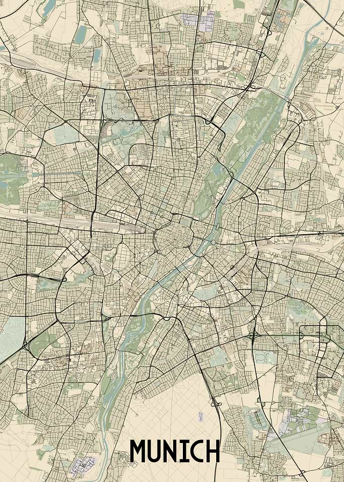 Munich City Map