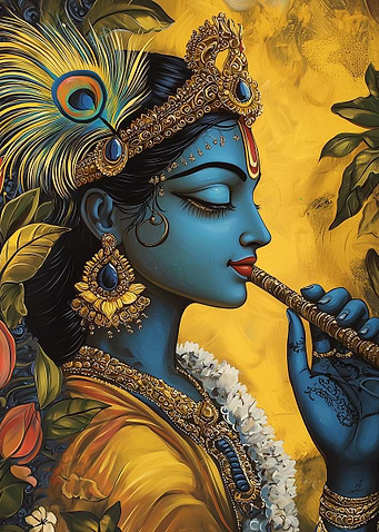 Krishna with Flute