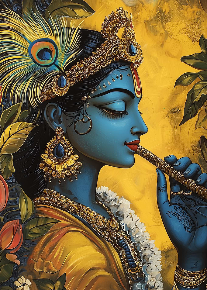 Krishna with Flute
