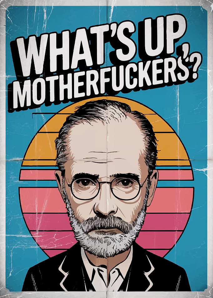 Steve Jobs Retro Poster