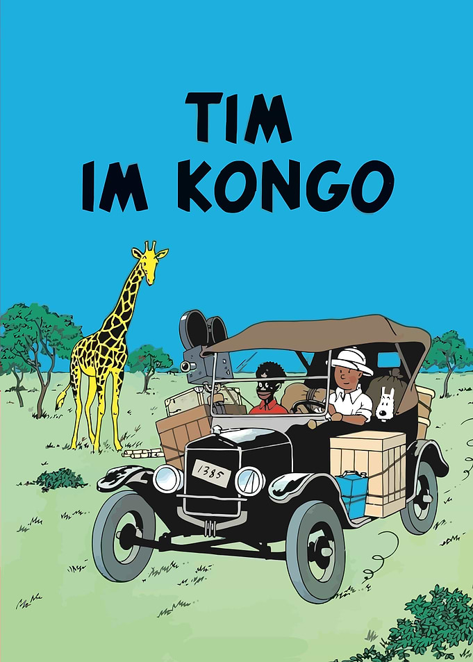 Tintin in the Congo Cover