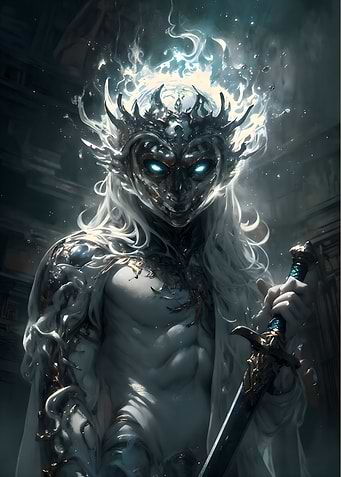 White-Haired Warrior