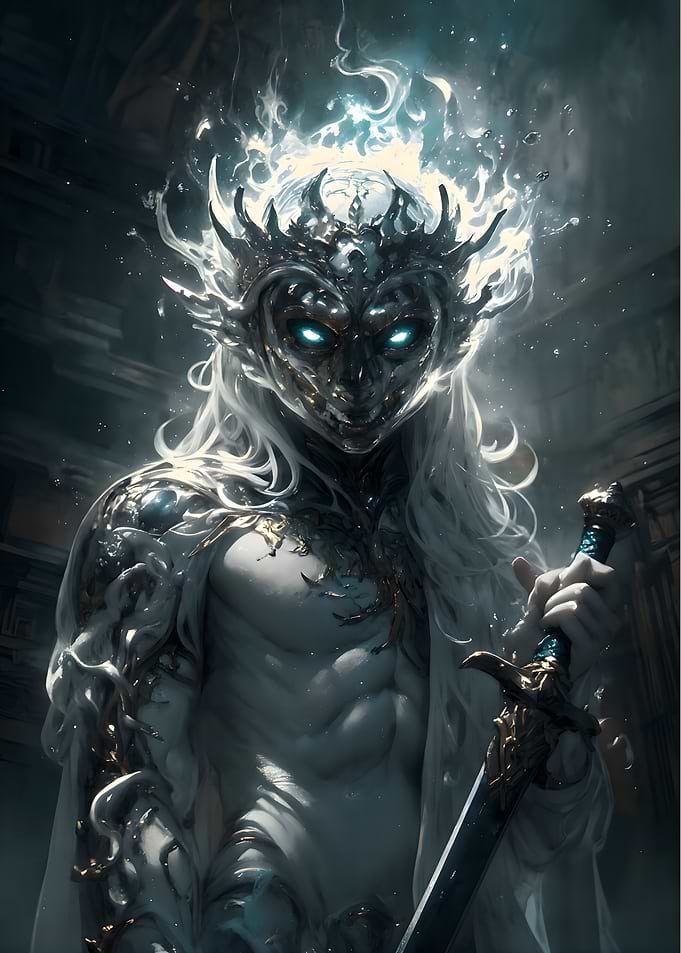 White-Haired Warrior