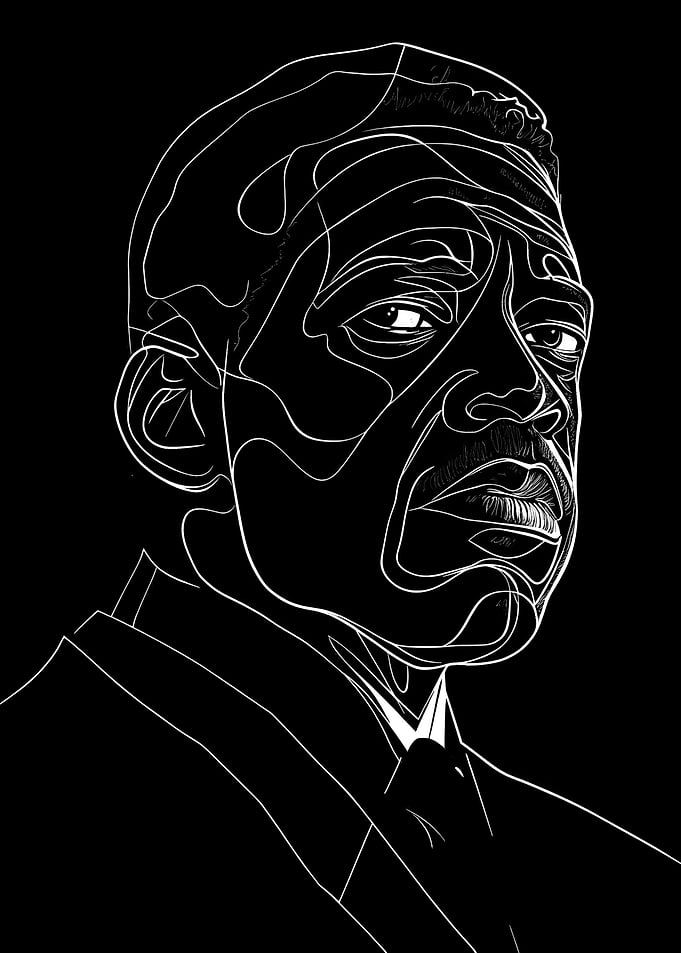 Denzel Washington Art