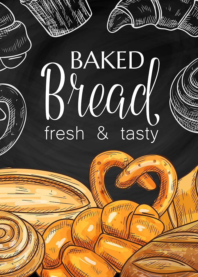 Baked Bread Poster