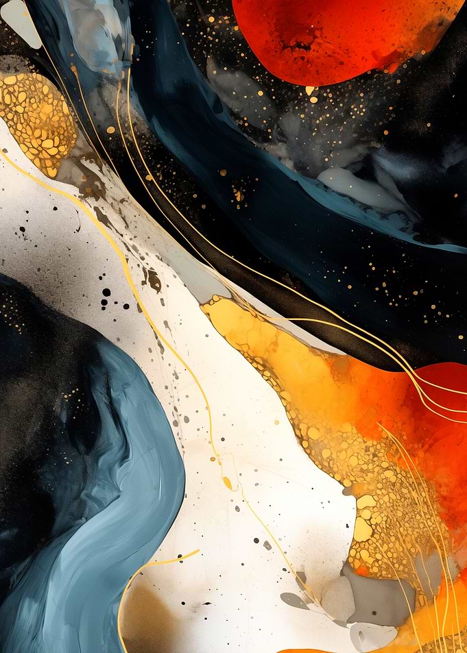 Abstract Fluid Art