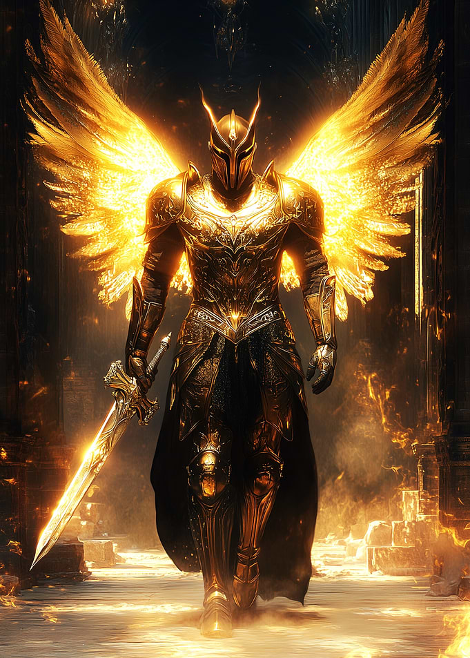 Golden Angel Warrior