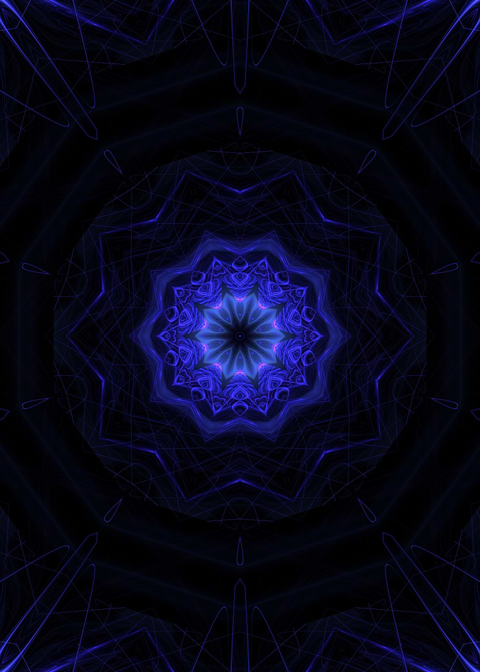 Glowing Spiderweb