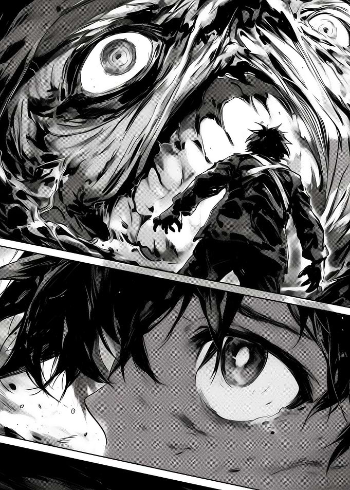 Anime Monster Confrontation