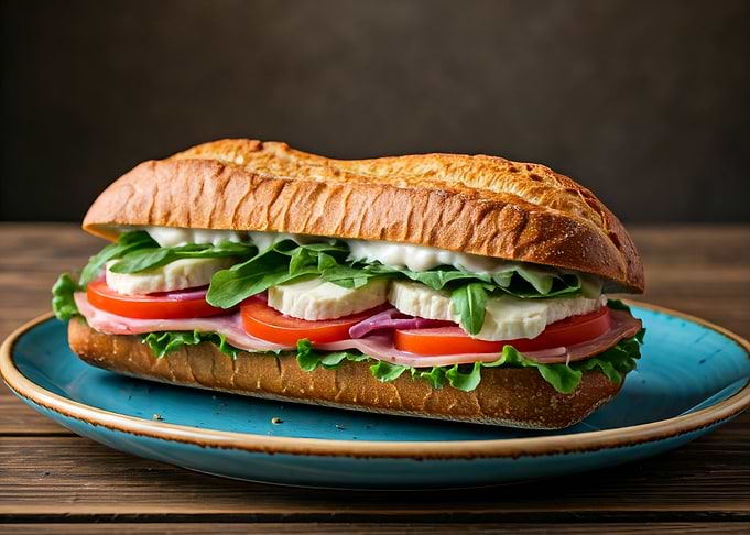 Ham and Cheese Sub