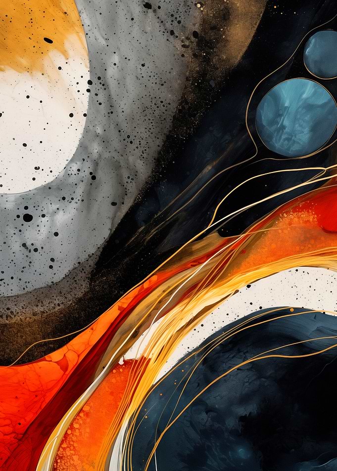 Abstract Fluid Art