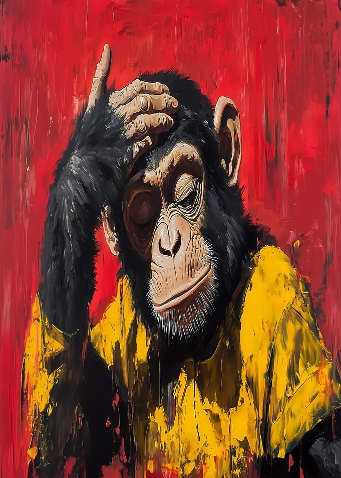 Chimpanzee Portrait