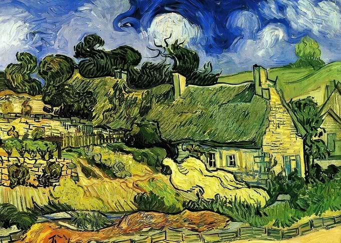Straw-Roofed Houses