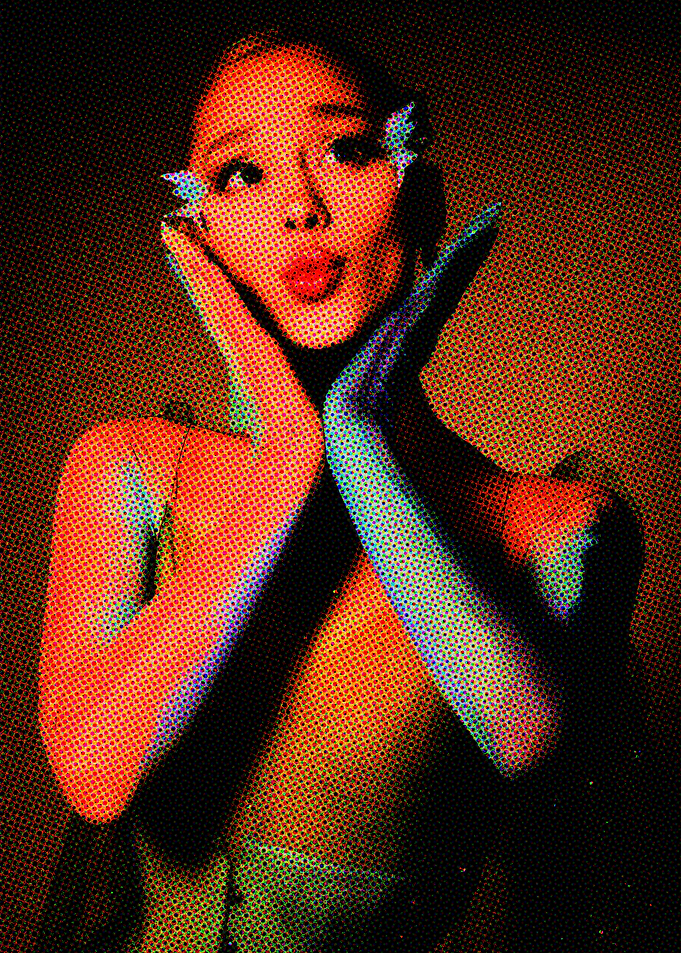 Ariana Grande digital art