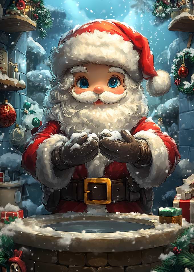 Santa Claus Christmas Illustration