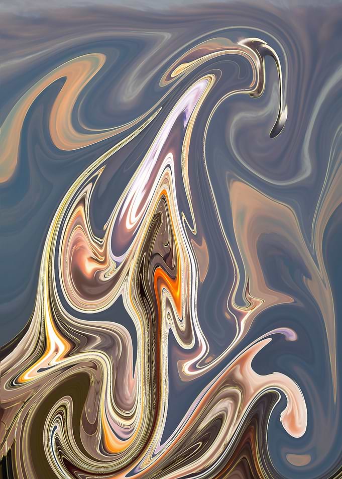 Abstract Swirling Pattern