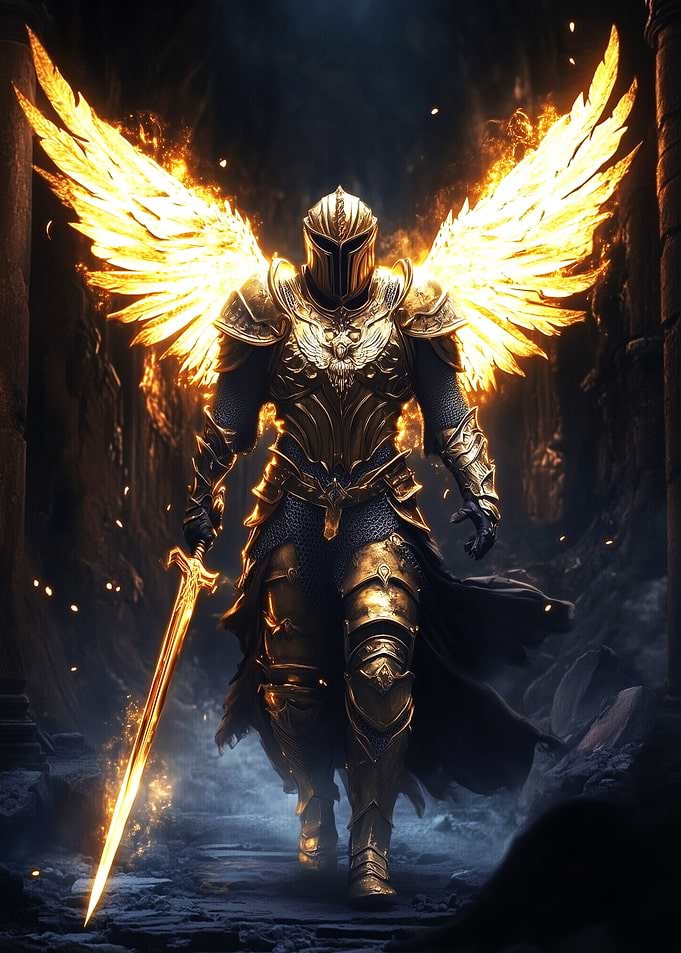 Golden Angel Warrior