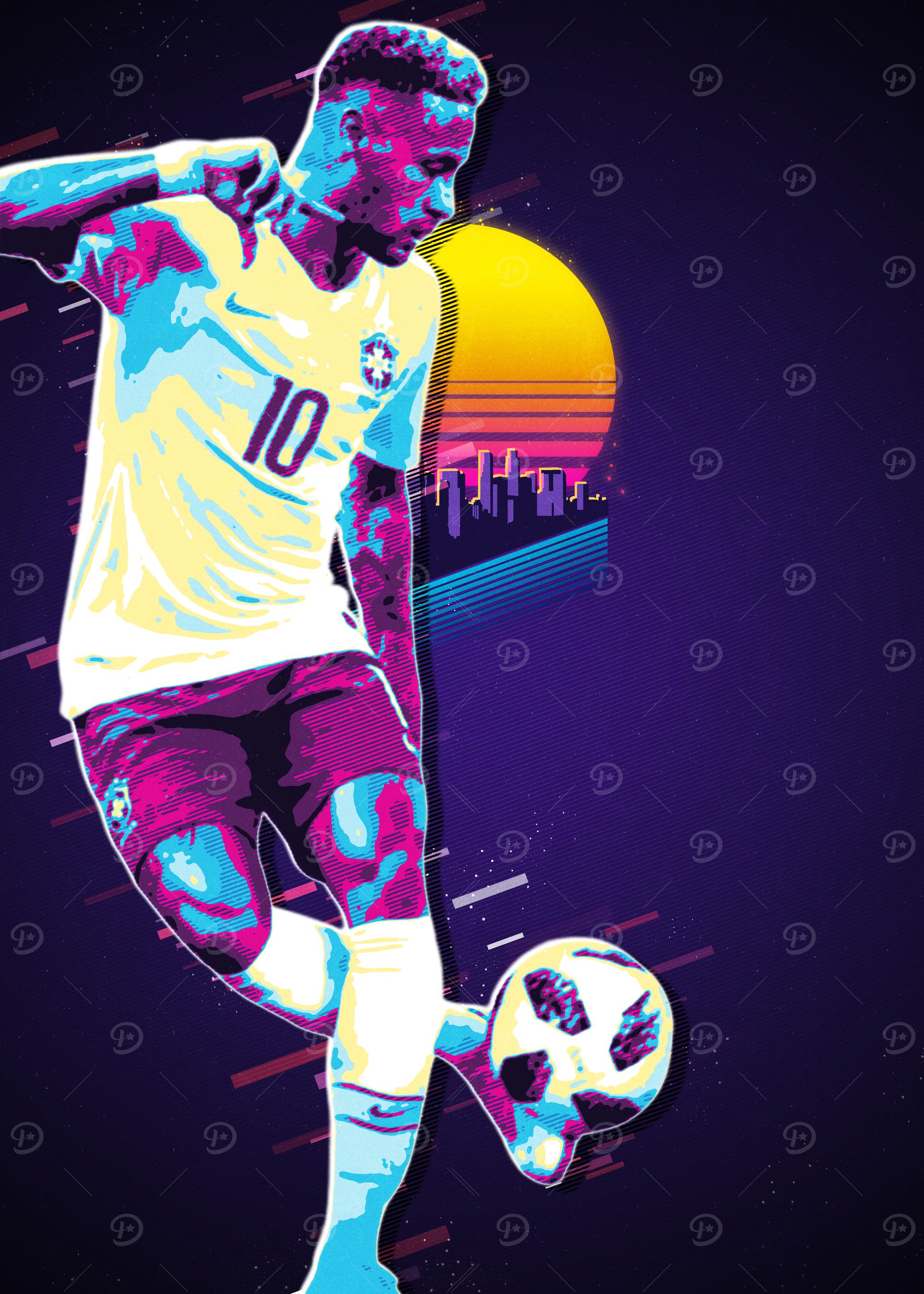 Neymar Jr. Soccer Player