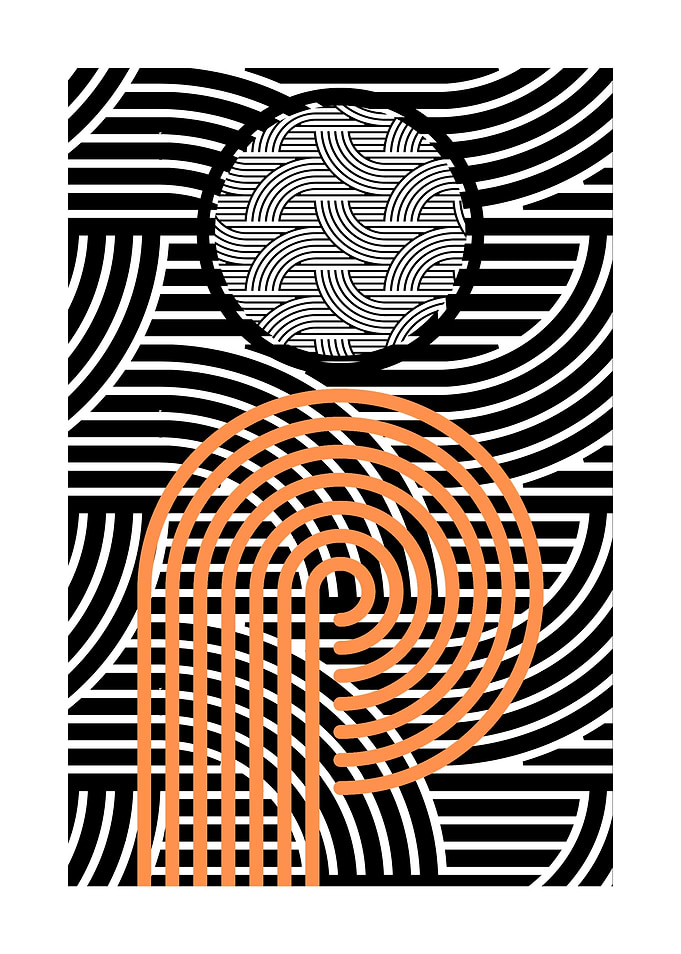 Abstract Geometric Pattern