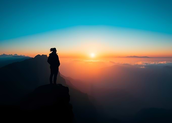 Silhouette at Sunset