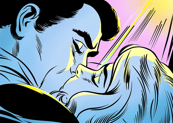 KISS AT SUNSET