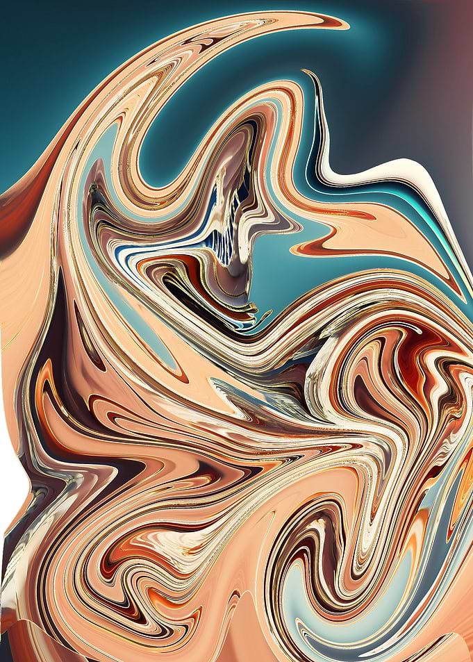 Abstract Swirling Pattern