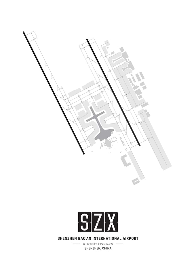 Shenzhen Bao'an Airport Map