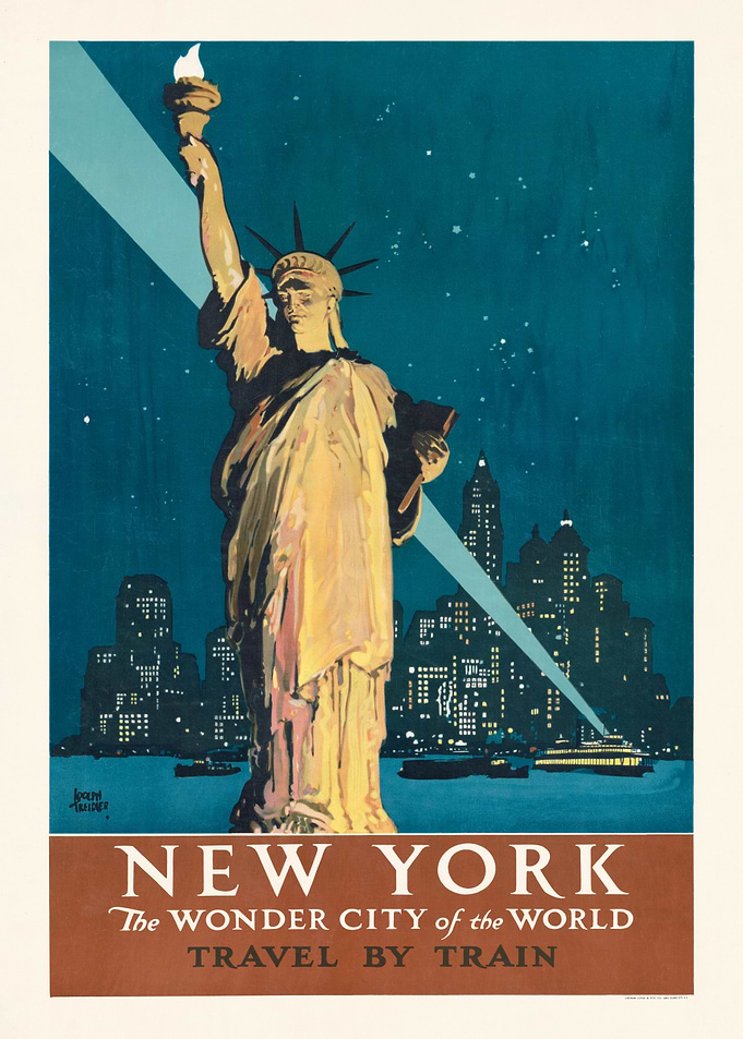 Vintage New York City Poster