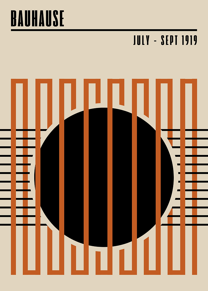 Bauhaus Geometric Art