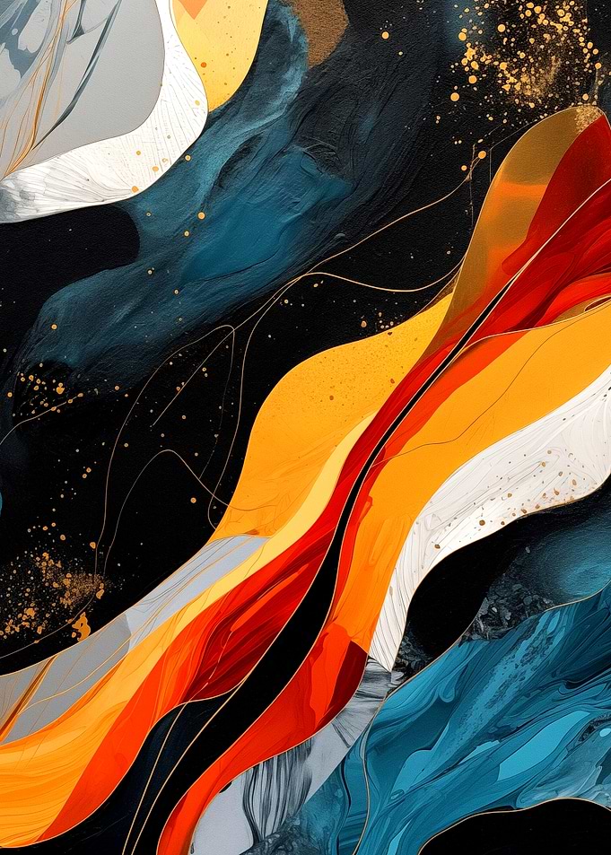 Abstract Fluid Art