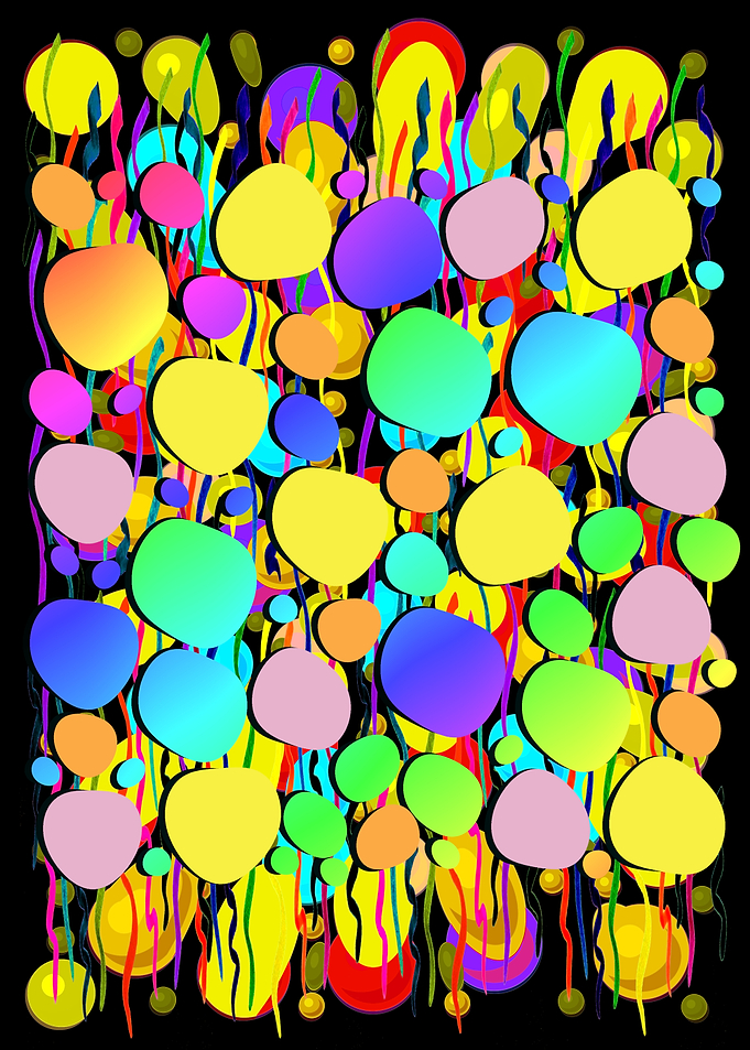 Abstract Colorful Shapes