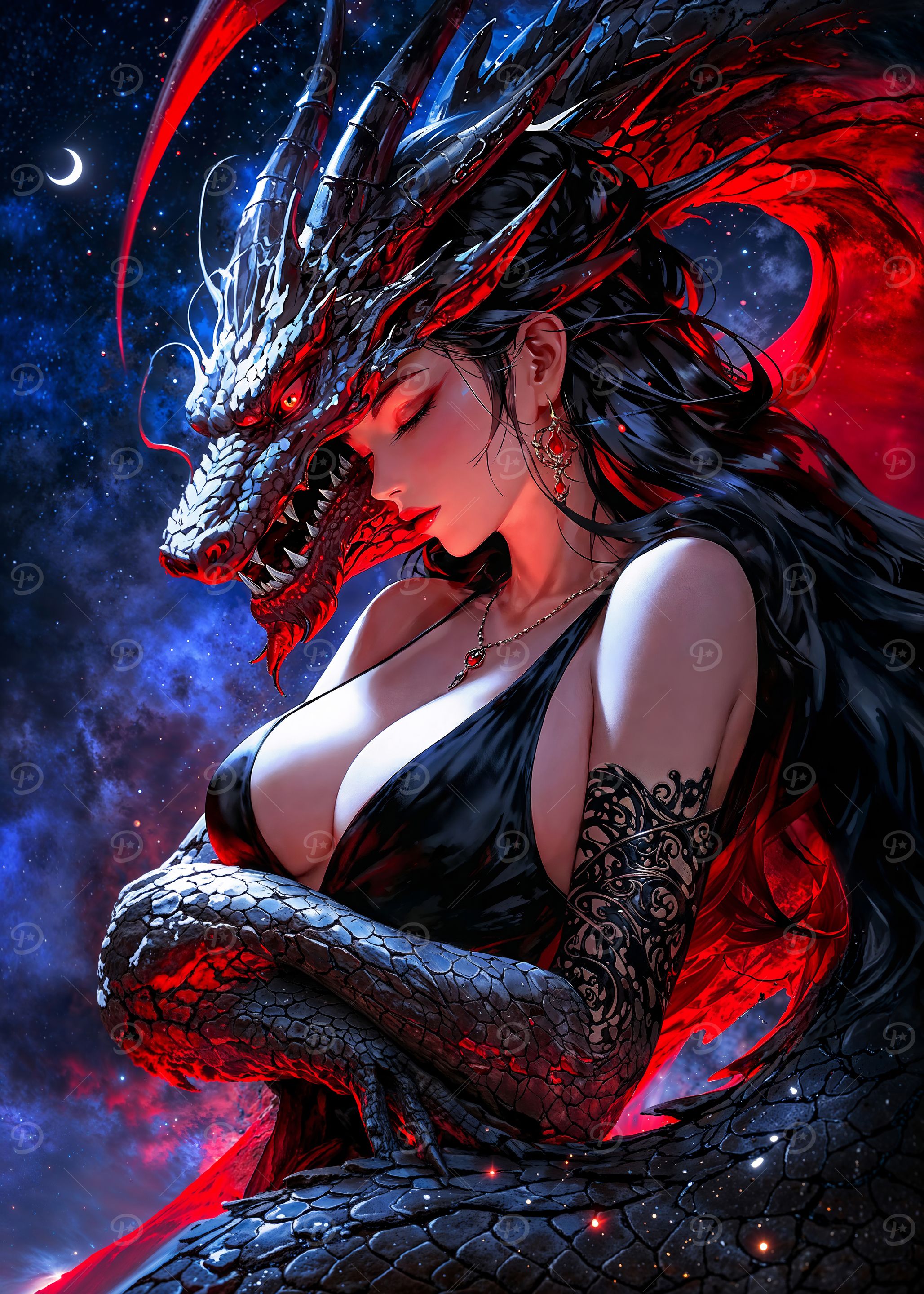 Sexy Dragon Woman