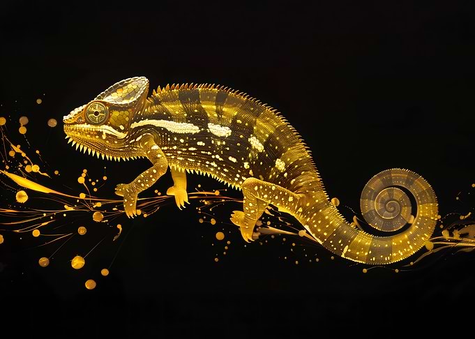 Golden Chameleon