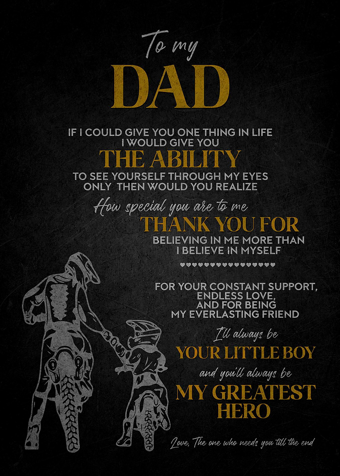To My Dad - Greatest Hero