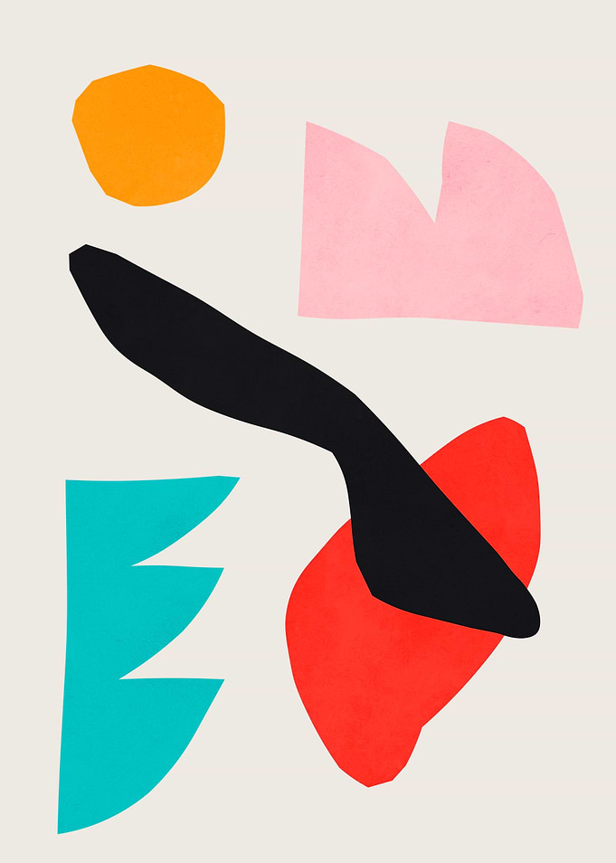 Abstract Colorful Shapes