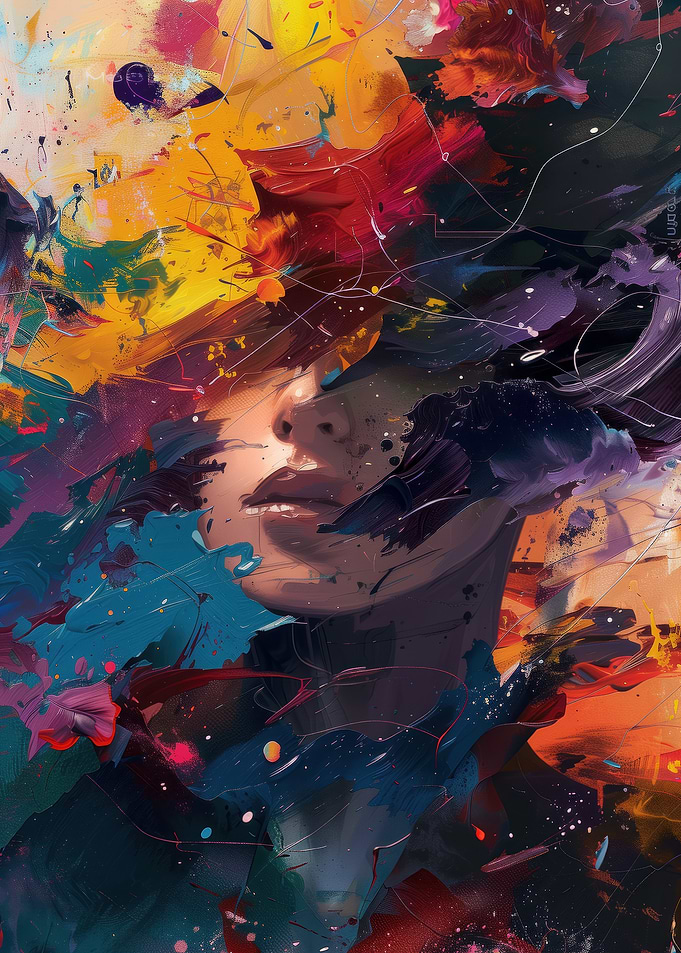 Abstract Portrait of Dreams