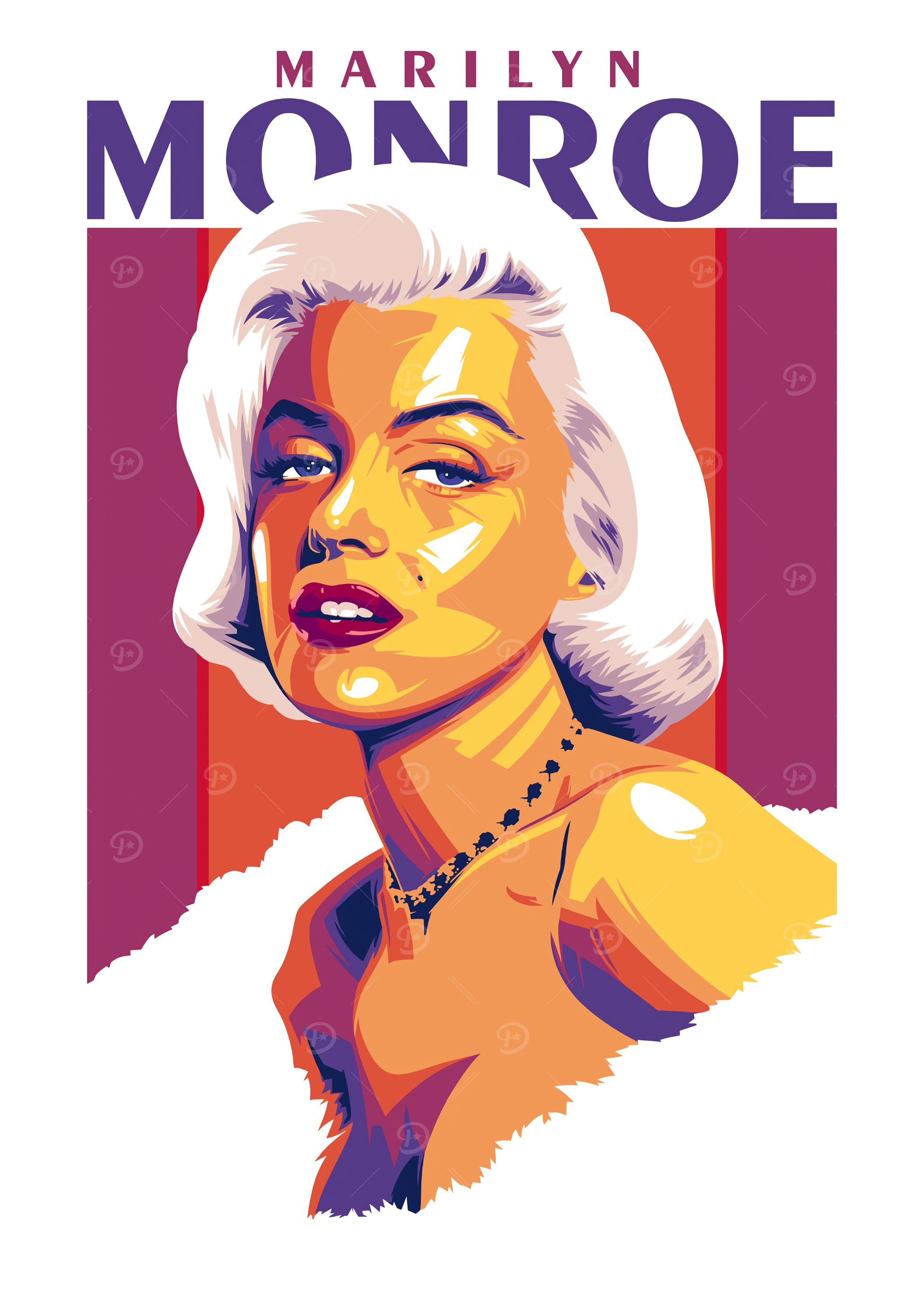 Marilyn Monroe Music Poster