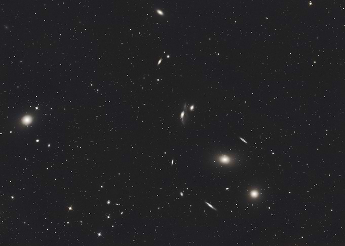 Galaxies in Deep Space