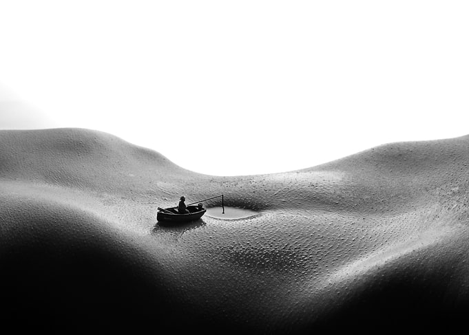 Tiny Boat on a Body