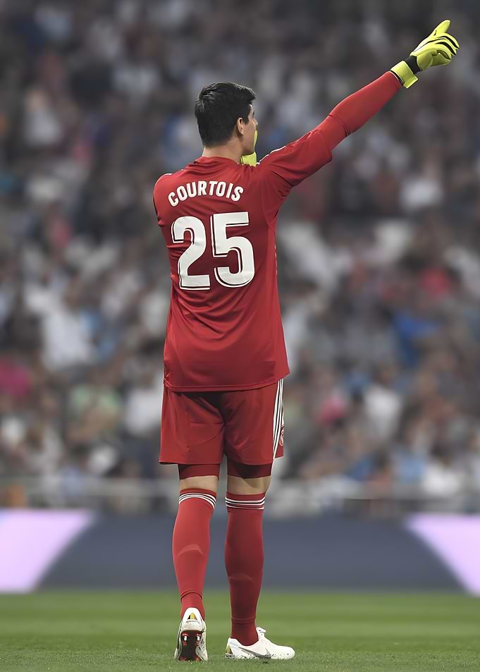 Madrid GK Courtois