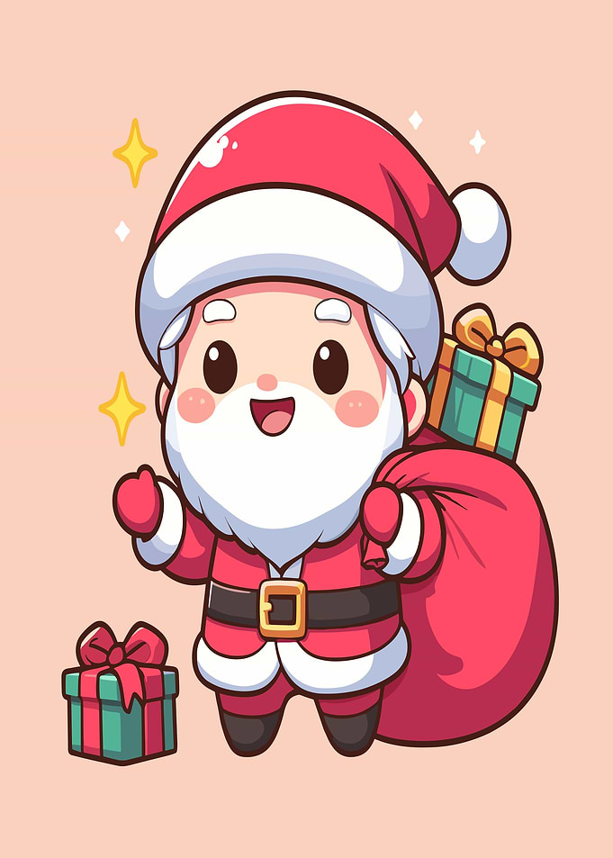 Cute Christmas Santa Claus
