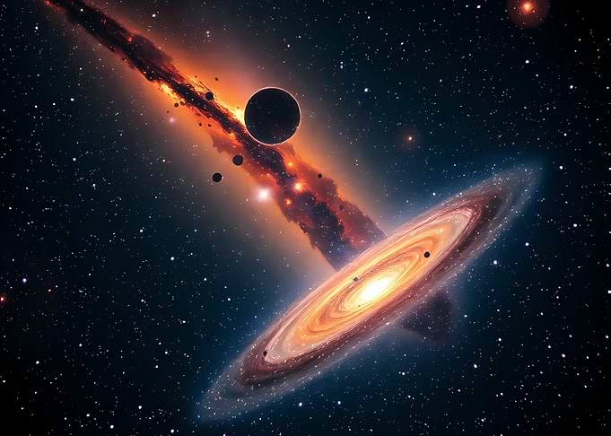 Gateway to the Cosmos: The Power and Beauty of a Black Hole