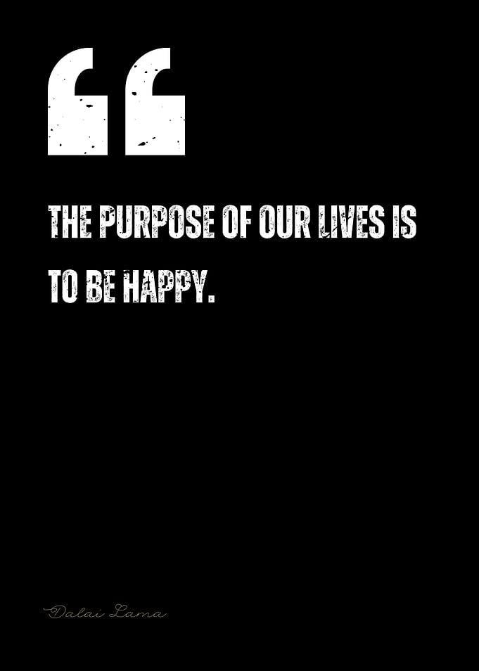 Dalai Lama Quote - Happiness