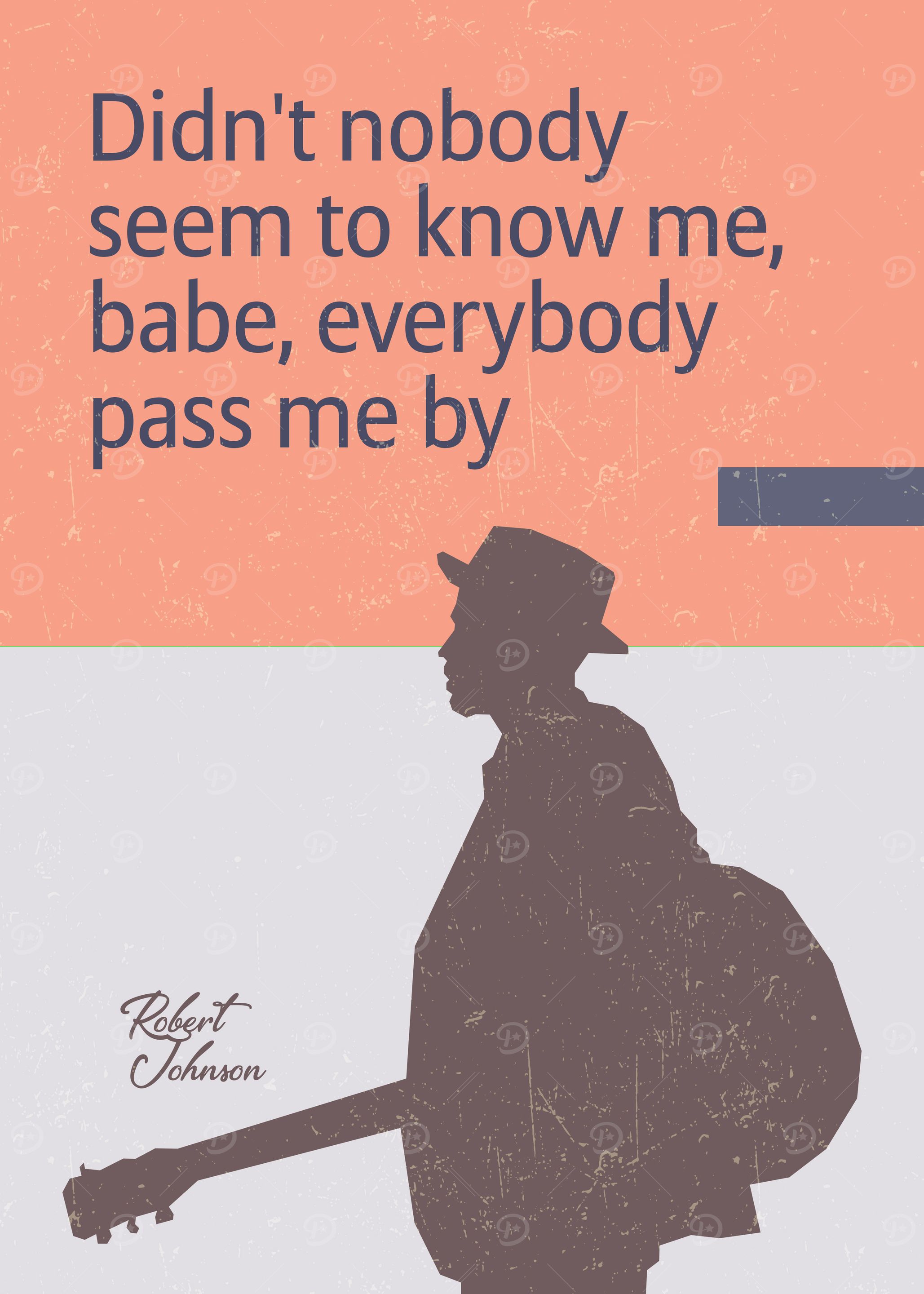 Blues Poster quotes