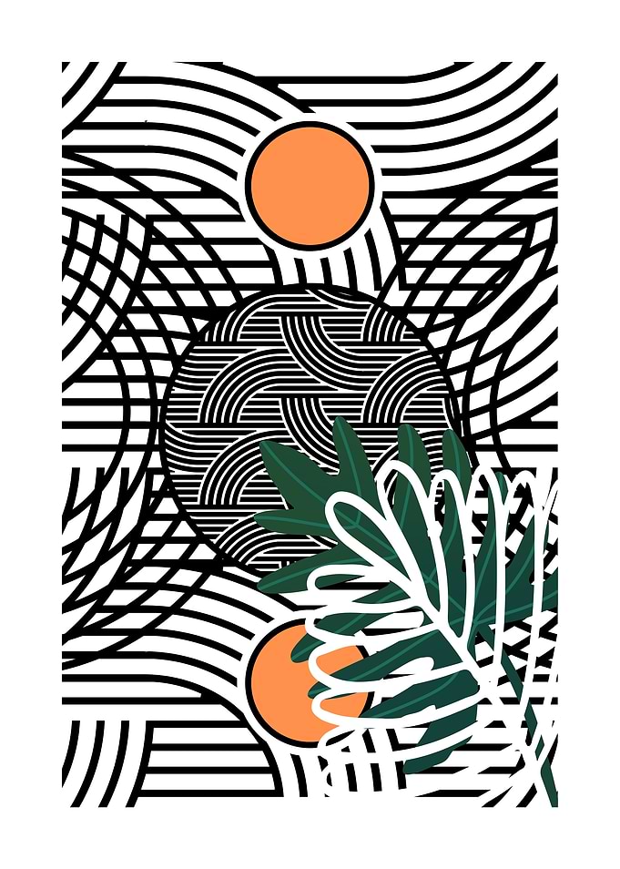 Abstract Geometric Art