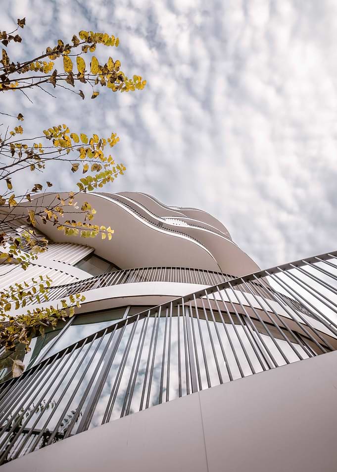 Modern Building Architecture 'Folie Divine'
